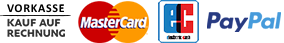 Zahlungsmöglichkeiten Vorkasse Mastercard EC Zahlung PayPal