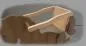 Preview: Sitzhalterung für Schaukelpferd "Kleiner Donner" | Sicherheits-Bügel für Kleinkinder aus Natur Öko Holz