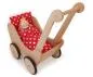 Preview: Holz-Puppenwagen mit Puppe