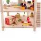 Preview: Wickelkommode für Puppen aus Holz | Montessori Flexi-System Puppenhaus mit Wickeltisch Ablage