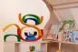 Preview: Waldorf-Spielhaus "Ben" | Buchenholz | Kinder-Spielständer | Zapfen | Räuberhöhle