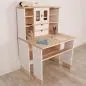 Preview: Kinder Schreibtisch aus Buche Massivholz | Kaufladen Erweiterung 3009