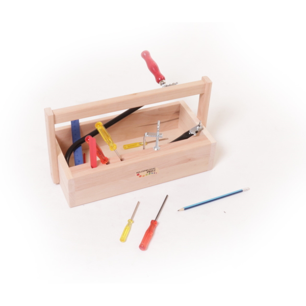 Kinderwerkbank | Hobelbank | Kinderwerkstatt | Werkzeugkiste aus Holz für Kinder