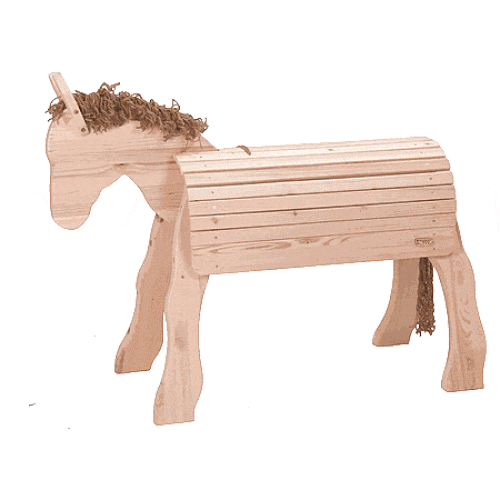 Garten Holzesel Kinder