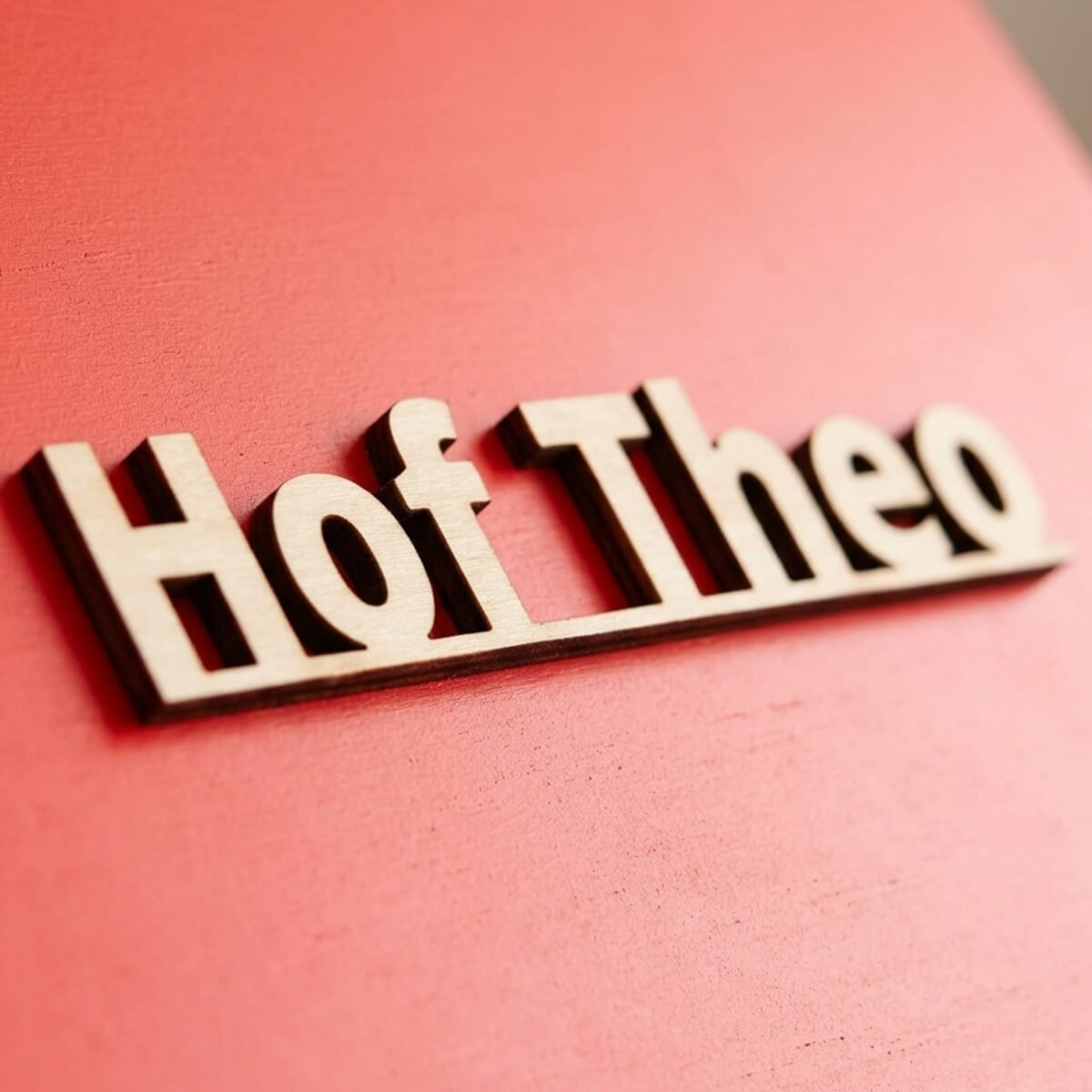 Bauernhof aus Holz personalisiert