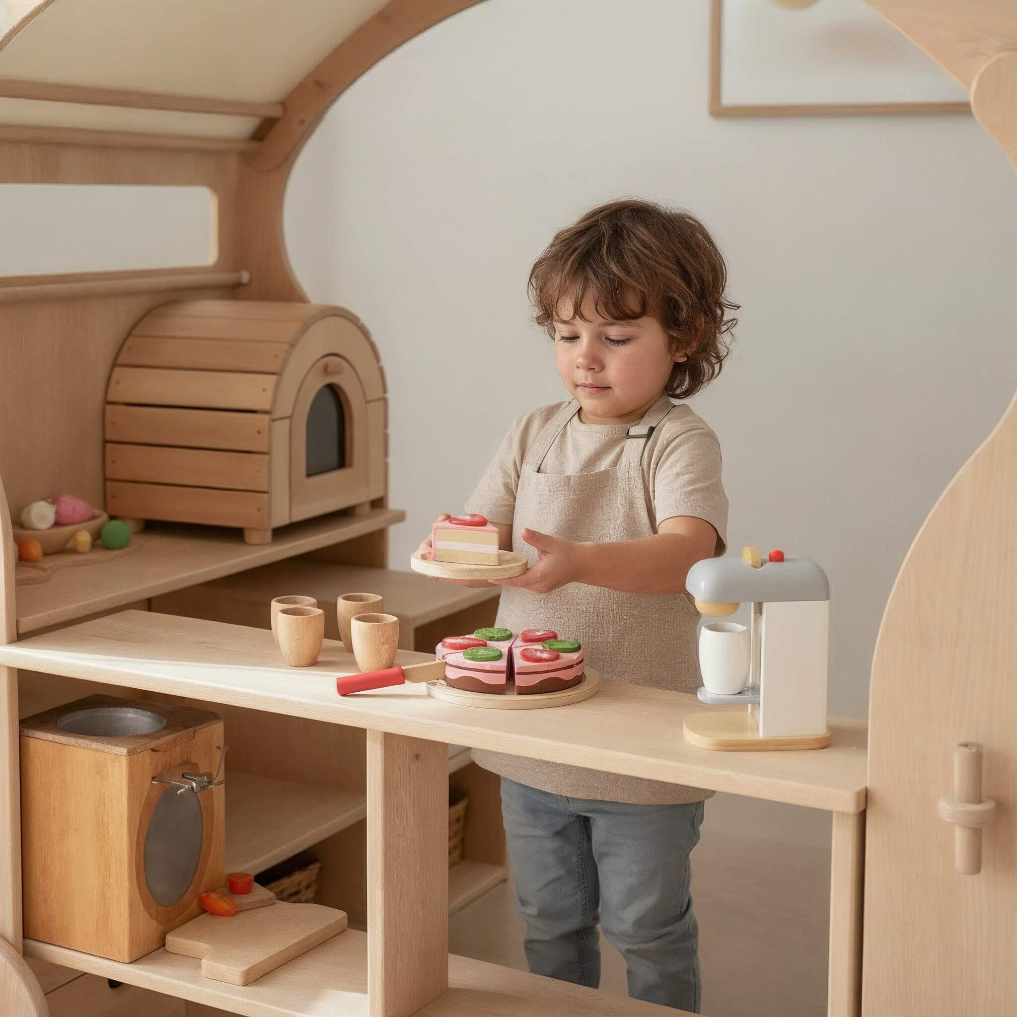 Kinder Foodtruck Set