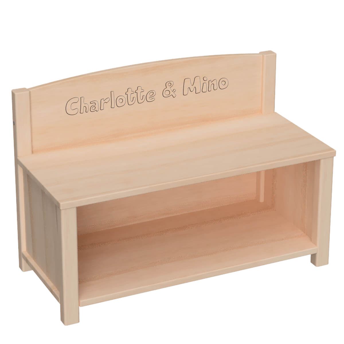 Kinder Sitzbank Garderobe personalisiert
