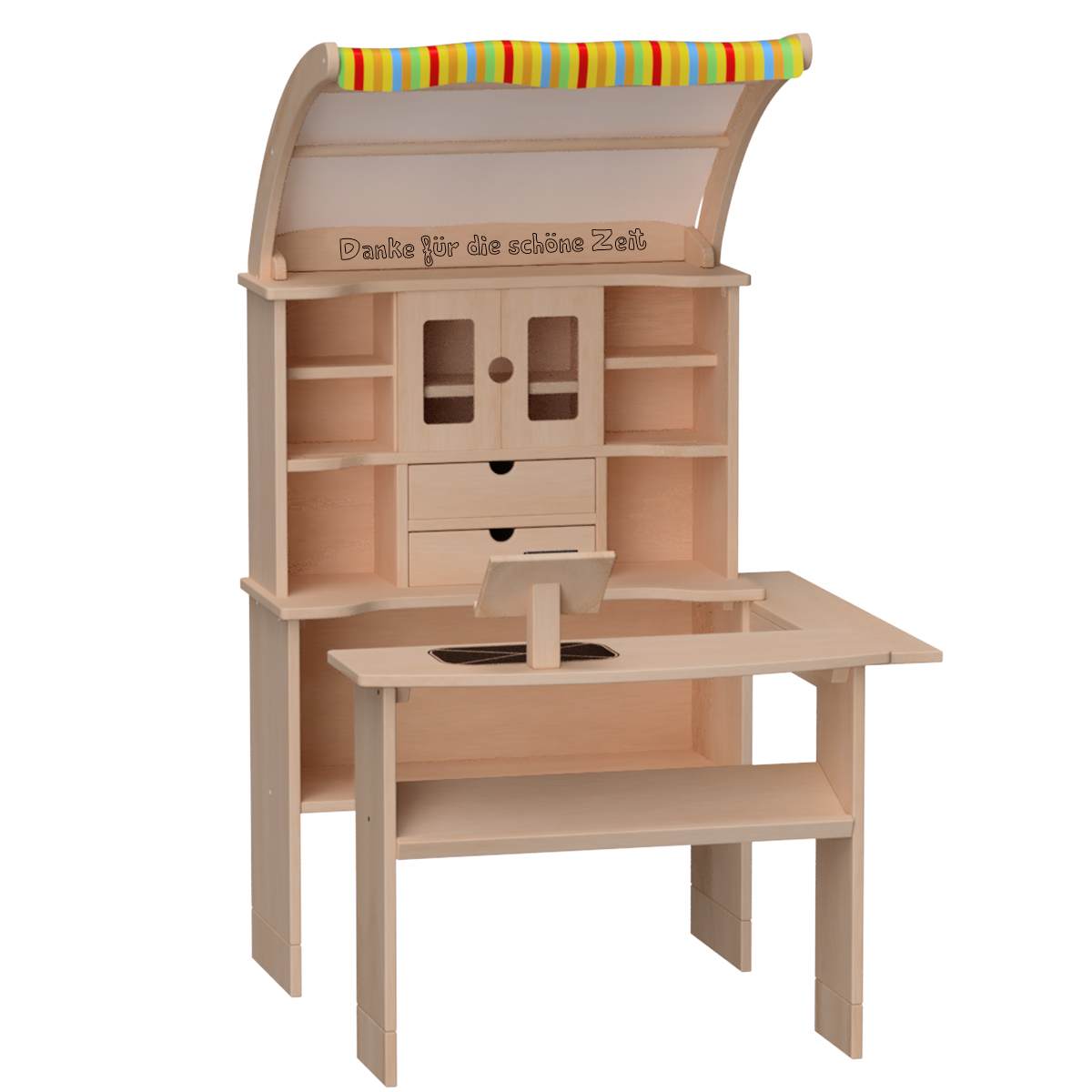 Kita-Abschiedsgeschenk mit Personalisierung - Kaufladen