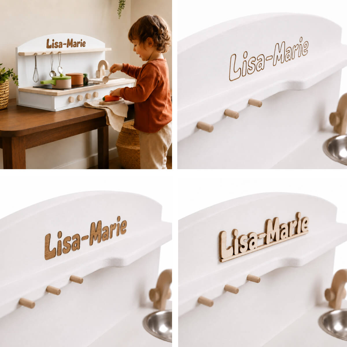 Tischküche personalisiert