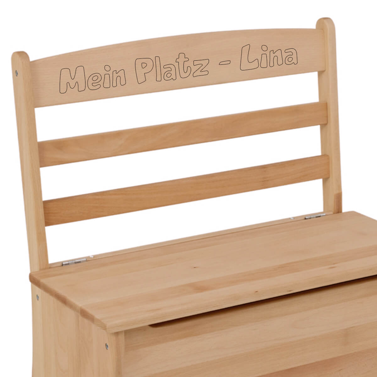 Kinder Truhenbank personalisiert