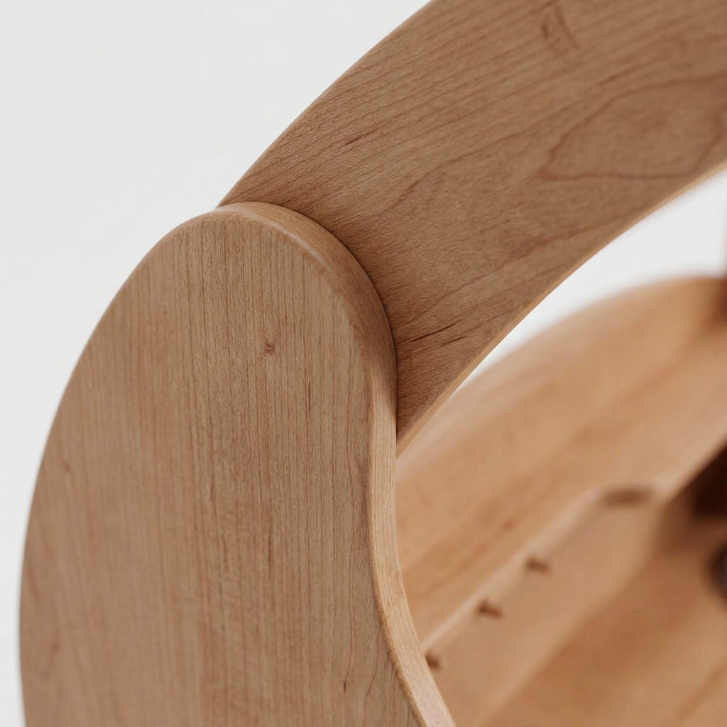 Spielständer mit Küche aus Erlenholz - Massivholz