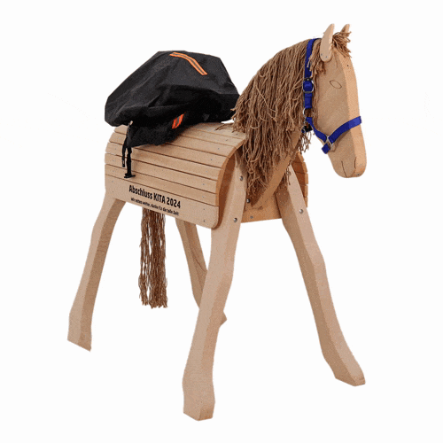 Abdeckhaube für Holzpferd groß und XXL