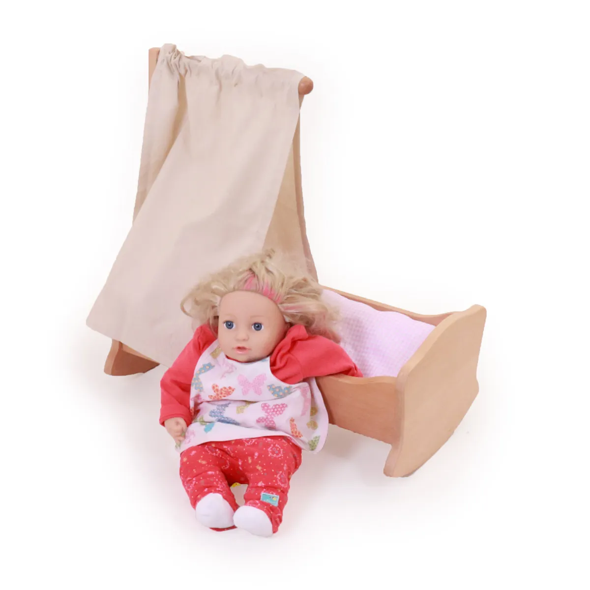 Puppenmöbel für die Puppenstube - realistisches spielen - Naturspielzeug aus Massivholz ökologisch wertvoll