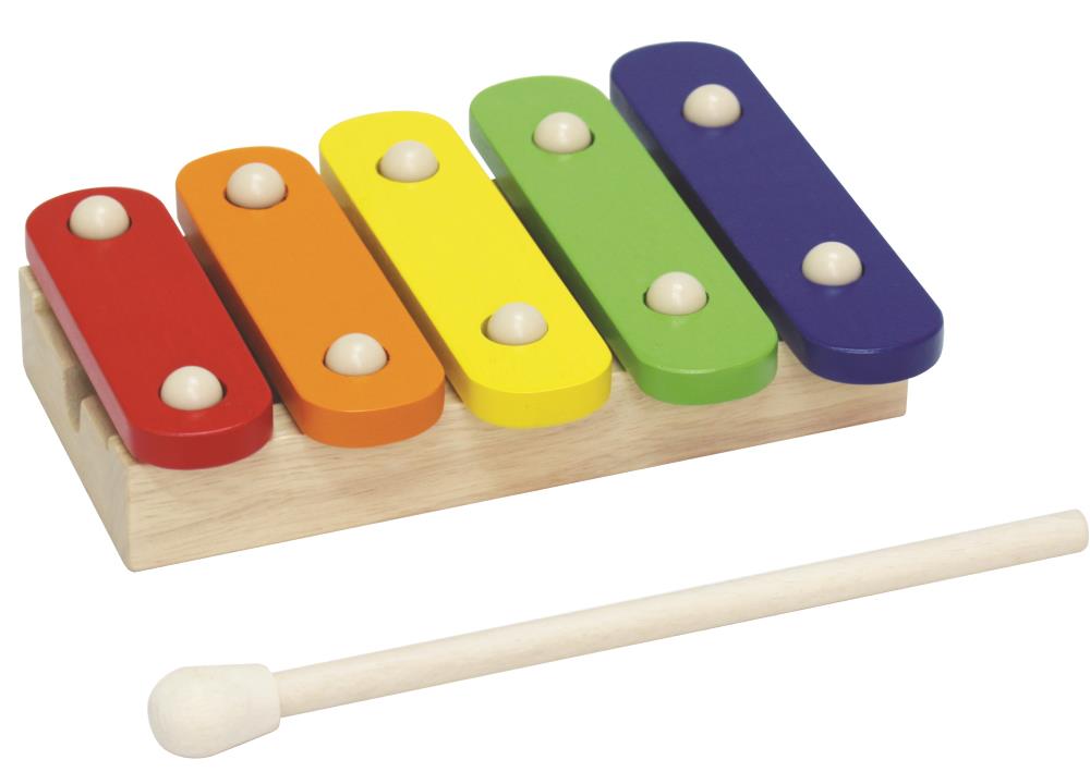 Grue 1 Paar Baby-Holzspielzeug Frosch Runde Castanet Musikinstrument Spielzeug 