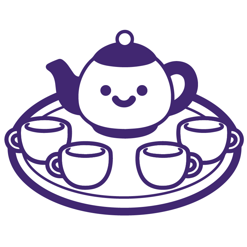 Tee Set Teeservice - pädogogisch wertvolles spielen - ökologisches Spielzeug kind - kreatives Holzspielzeug - Tee-Service - Kind Naturspielzeug