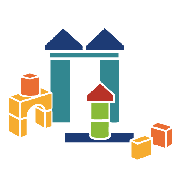 Bauklötze - pädogogisch wertvolles Spielzeug - hochwertiges Holzspielzeug - kreatives Spielzeug - Originelle Geburtstaggeschenke