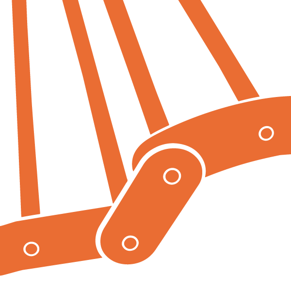 Ovales Flexi-Bauteil zum verbinden der Kletter-Elemente.