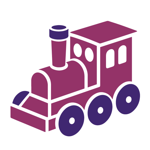 Holzeisenbahn für Kinder - pädogogisch wertvolles Spielzeug - Holzeisenbahn für jedes Kinderzimmer - Natur-Spielzeug