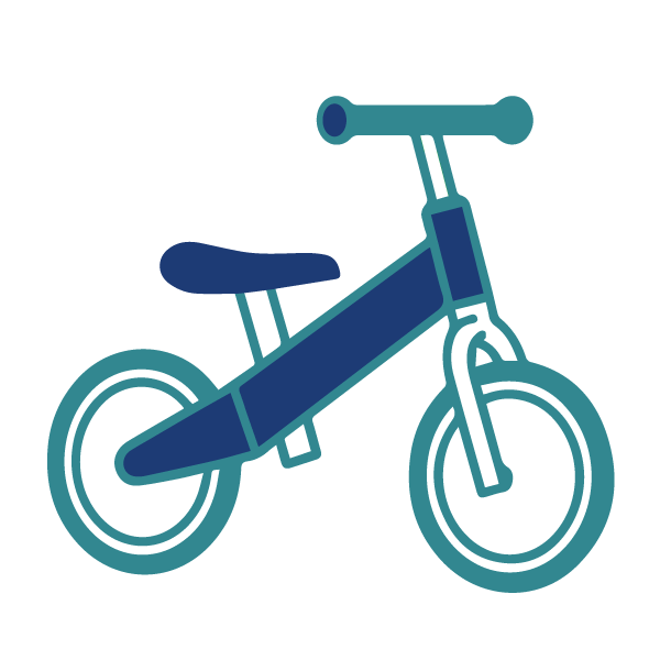 Laufrad für Kinder der Marke Beleduc.