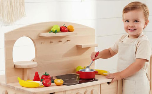 pädodogisch wertvolles Spielzeug - ökologisches Spielzeug kind - hochwertiges Holzspielzeug - Hot Dog