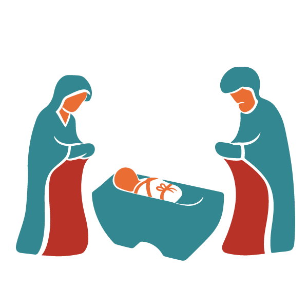 Holzkrippenset Holzkrippen-set Weihnachtskrippeset Krippen-Figuren-Sets