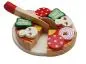 Mobile Preview: Pizza-Schneideset Kinder-Spielzeug Holz Tanner Kinder-Küchen-Zubehör Kaufladen-Zubehör 0927.9