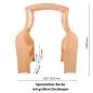 Preview: Kinder-Spielständer aus Buchenholz mit Verdeck. Preview: Kinder-Spielständer aus Buchenholz mit Verdeck.