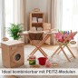 Preview: Kinder Bügelbrett kombiniert mit Wäscheständer und Waschmaschine