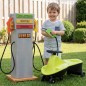 Preview: Kinder Tankstelle aus Holz für draußen – hochwertige Spielzapfsäule für Garten und Kindergarten