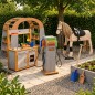 Preview: Kinder Tankstelle im Garten oder Kindergarten Spielbereich integriert