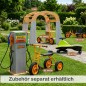 Preview: Kinder Tankstelle mit Zubehör und Fahrzeugen – komplette Outdoor Spielwelt