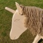 Preview: Glitzerndes Einhorn | Holzpferde Kinderspielzeug | Zubehör