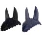 Preview: Fliegenhaube Mütze - 2 unterschiedliche Varianten - schwarz und blau