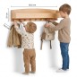 Preview: Montessori Garderobe - Größenvergleich Kinder