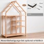 Preview: Montessori Kleiderschrank mit optionalem Wandbefestigungs-Set für mehr Sicherheit