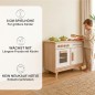 Preview: Kinderküche Füße mit 8 cm mehr Spielhöhe und Nachrüstvorteil