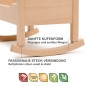 Preview: Feature-Highlights der Wiegenkufen mit Steckverbindung und geschwungener Kufenform.