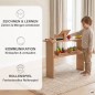 Preview: Spieltheke mit Aufsatz fördert Kommunikation, Rollenspiel sowie spielerisches Lernen beim Einkaufen und Verkaufen