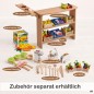 Preview: Spieltheke für Spielständer PAULA mit separat erhältlichem Zubehör für Kaufladen, Küche und abwechslungsreiches Rollenspiel