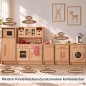 Preview: Kita Kinder Spielküche Hänsel - Holz Kinderküche HÄNSEL mit verschiedenen kombinierbaren Oberteilen und zusätzlichen Aufsätzen für mehr Stauraum.