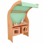 Preview: Waldorf Spieltuch klein für halben Spielständer aus 100% Baumwolle ca. 180x145cm