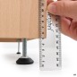 Preview: gummiert - Gewinde-Kinderkuechenzubehör-Sockelfuesse-hohenverstellbar und mitwachsend