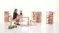 Preview: Holztisch mit 2 Holzstühle | Kindergartenmöbel