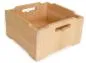 Preview: Bio-Holzkiste – Aufbewahrungskiste – Ordnungsbox für Kinder – Kinderzimmermöbel – Massivholz – für Bauklötze