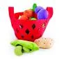 Preview: Gemüsekörbchen 8-teilig | Kinderküchen-Zubehör | Kaufmannsladen-Zubehör | E3167