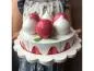 Preview: Spielzeug-Erdbeer-Kuchen mit Spielmesser als Zubehör für Spielküche Preview: Spielzeug-Erdbeer-Kuchen mit Spielmesser als Zubehör für Spielküche