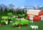 Preview: Spielstall mit Tieren und Traktoren aus Holz
