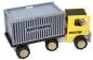 Mobile Preview: Kinder-LKW mit Container! Baustellenfahrzeug Holzspielzeug | 85720