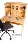 Preview: Kaufladen Schreibtisch mit altem Kaufmannsladen Modell