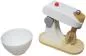 Preview: Kinder-Mixer in Weiß, Grau und Natur, mit Rührschüssel aus Holz Preview: Kinder-Mixer in Weiß, Grau und Natur, mit Rührschüssel aus Holz